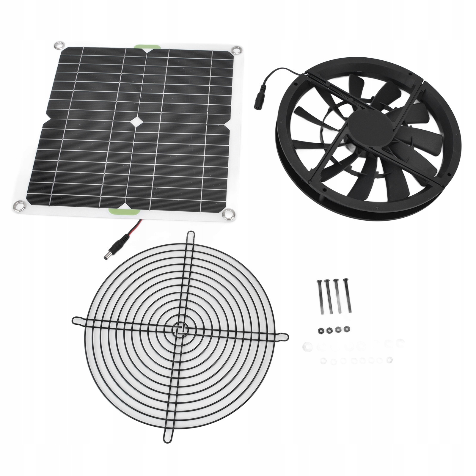 Panel Solarny Fotowoltaiczne Wentylator 100W 3000RPM 12 V 2A