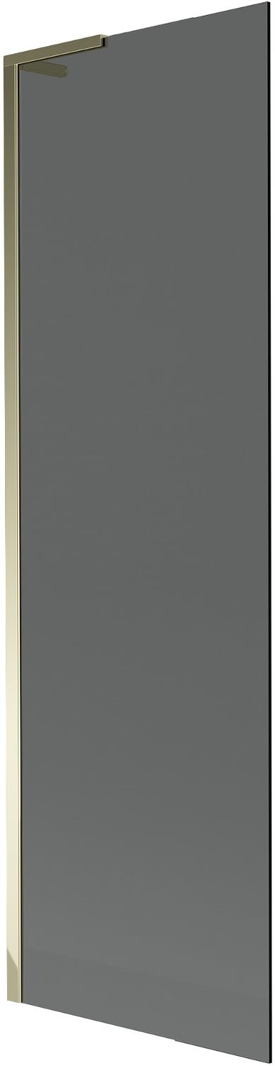 Mexen Next L vanová zástěna 1-křídlová 60 x 150 cm, grafitová, zlatá 895-