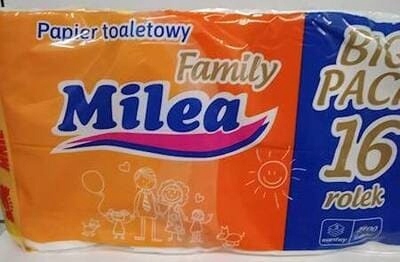 

Milea Family papier toaletowy, biały, 16 szt.