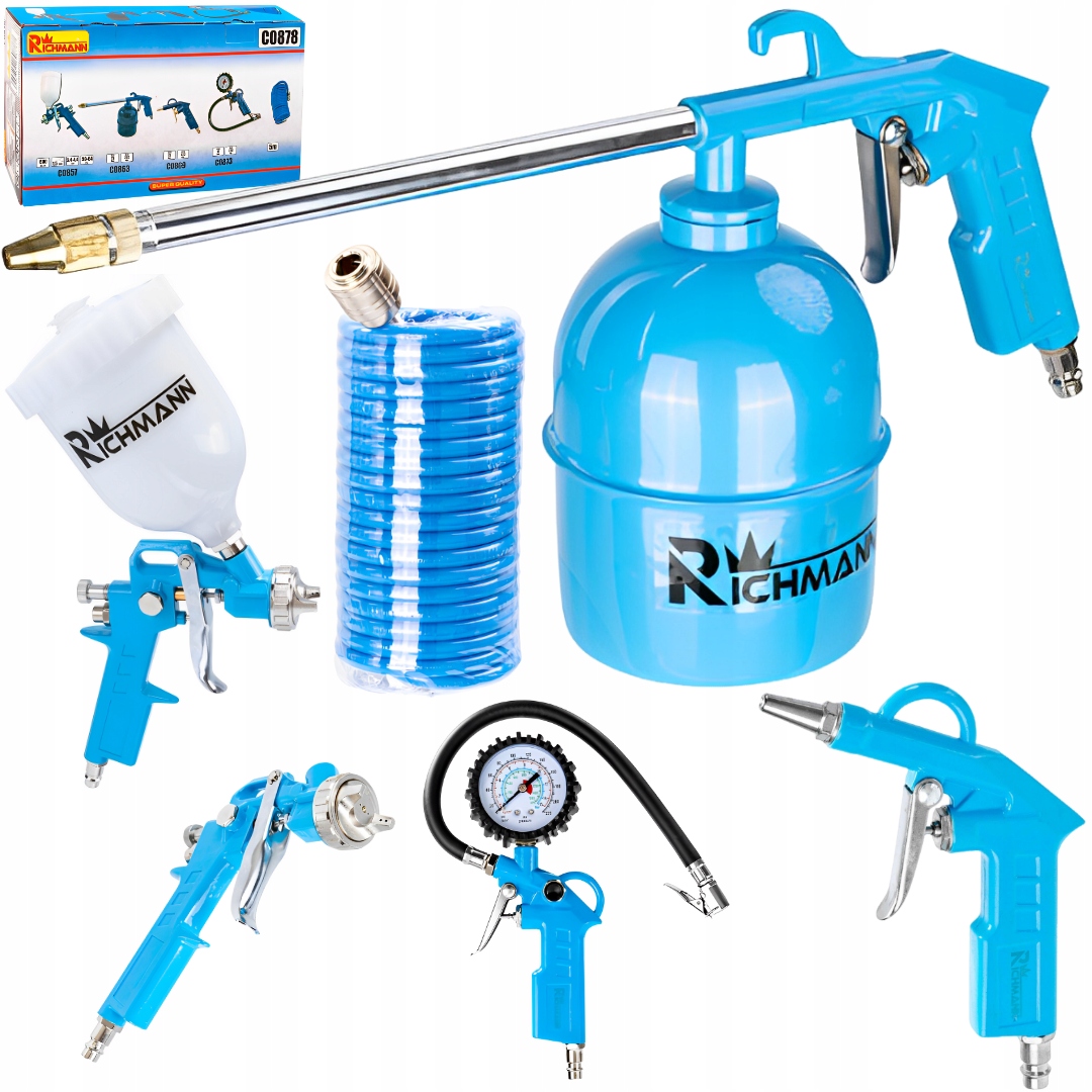 ZESTAW LAKIERNICZY 5 ELEMENTÓW LAKIERNICZYCH C0878 RICHMANN