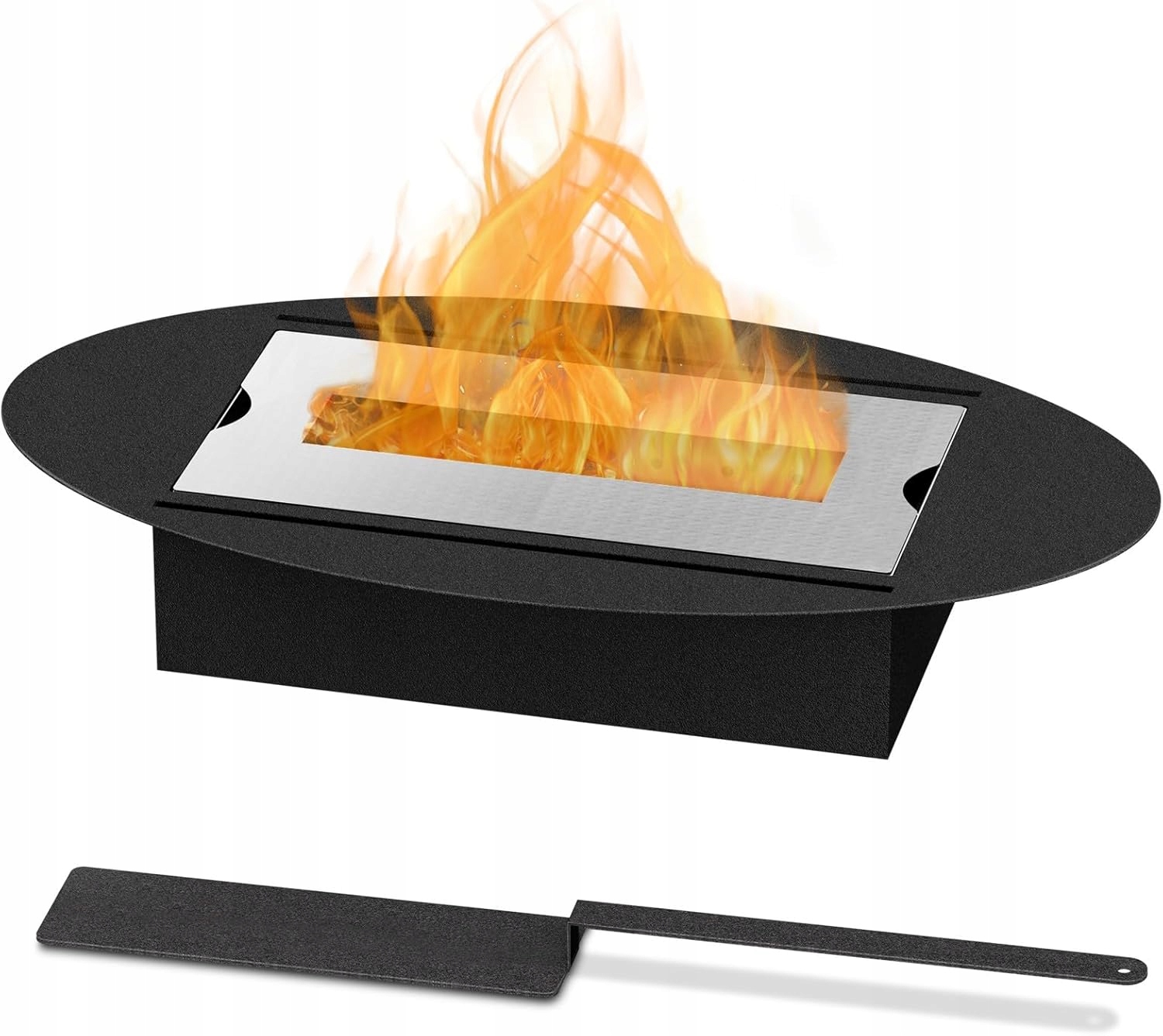 Přenosný stolní bio krb na ethanol, na desku stolu, pro vnitřní i venkovní použití