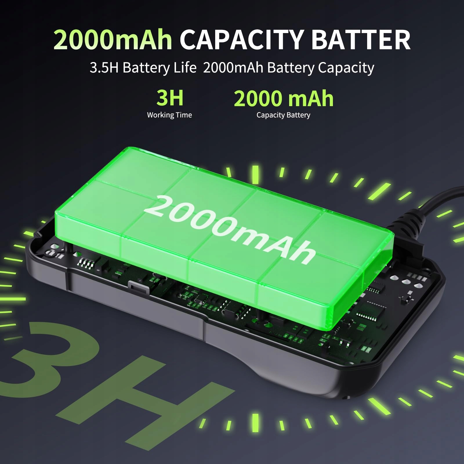 HOPEFOX Kamera Inspekcyjna 1080P HD 5M IP67 Wodoodporna 8 LED 4.3 Cal — miniatura 5