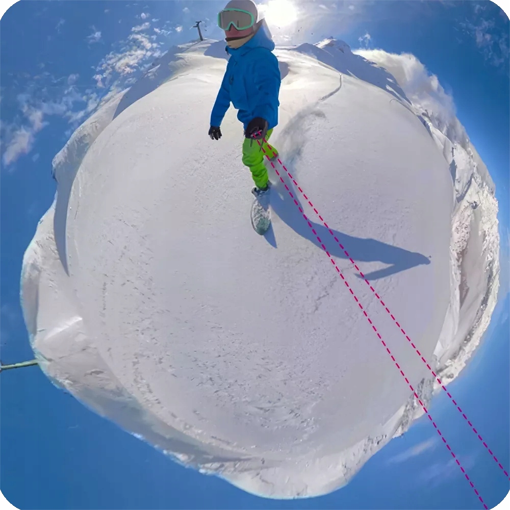 Kijek Monopod Karbon Selfie Stick 121cm do Nurkowania do GoPro 13 12 11 10 Cechy dodatkowe regulacja długości