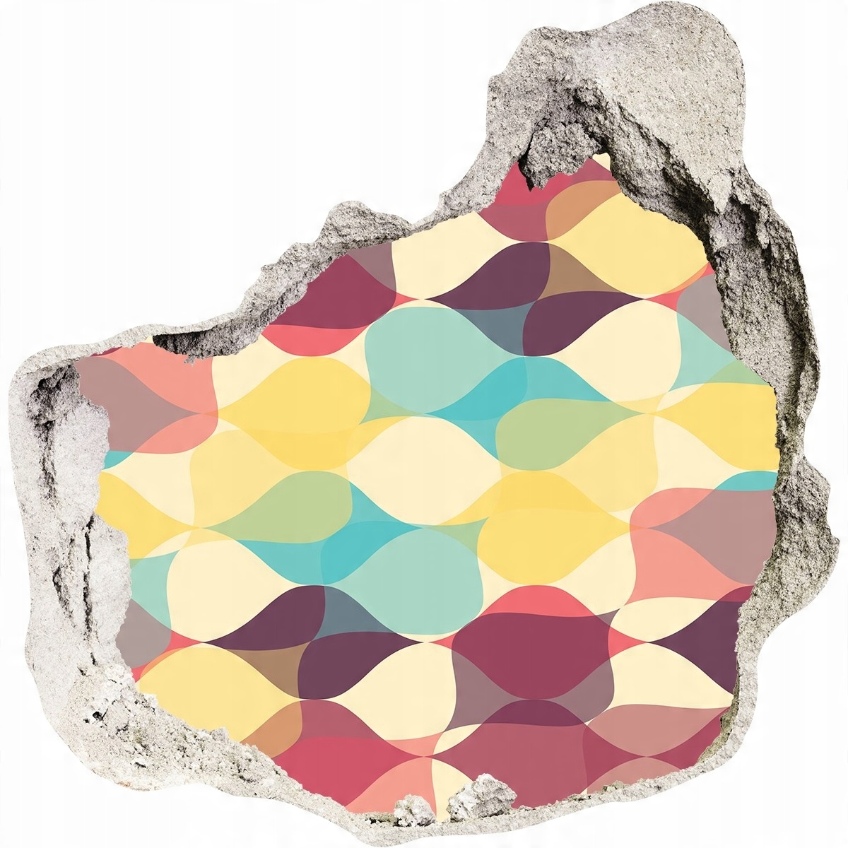 

Fotoobraz dziura ścienna Geometryczne tło 125x125