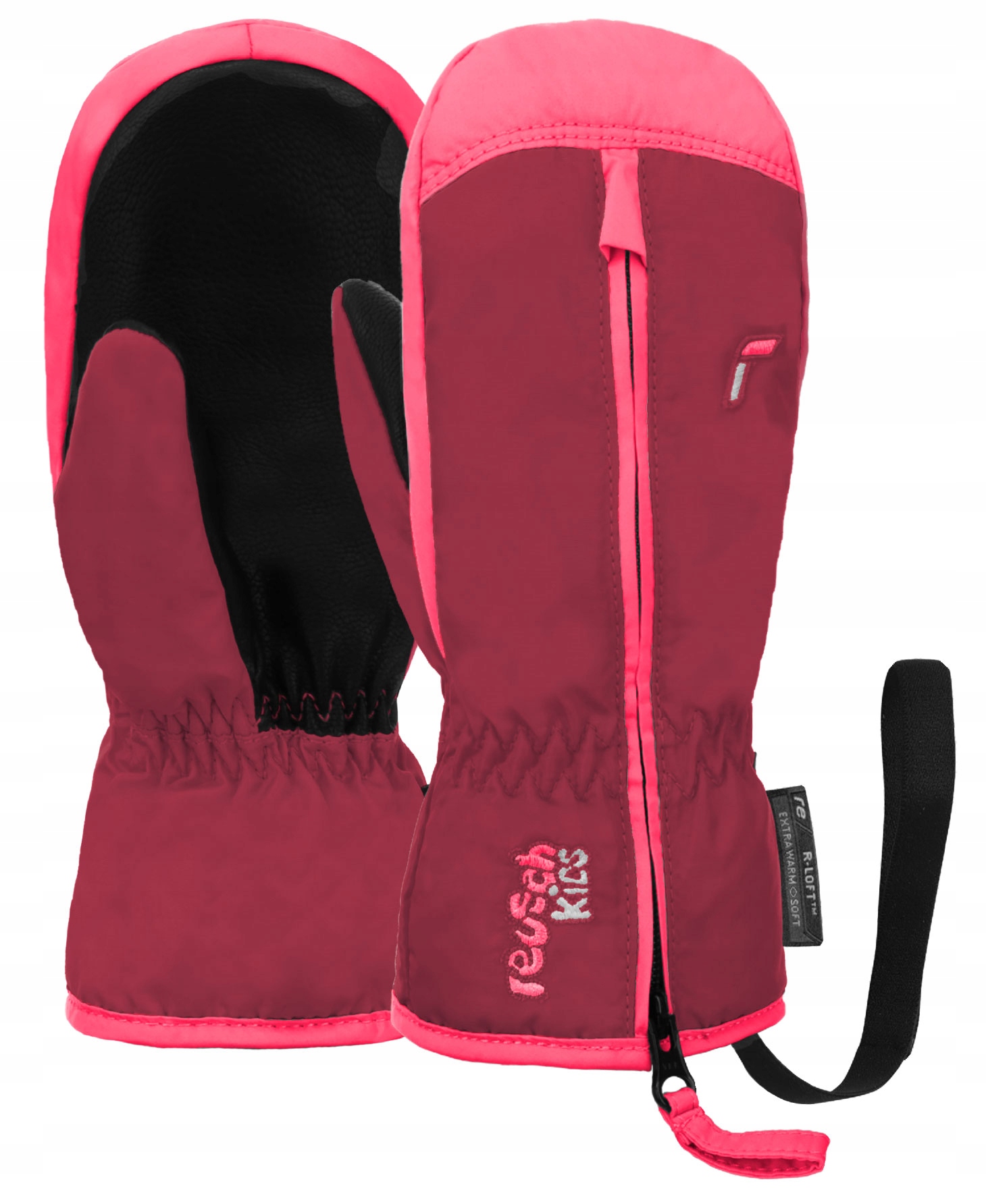 Rękawice narciarskie dziecięce Reusch Ben Mitten Pink 3