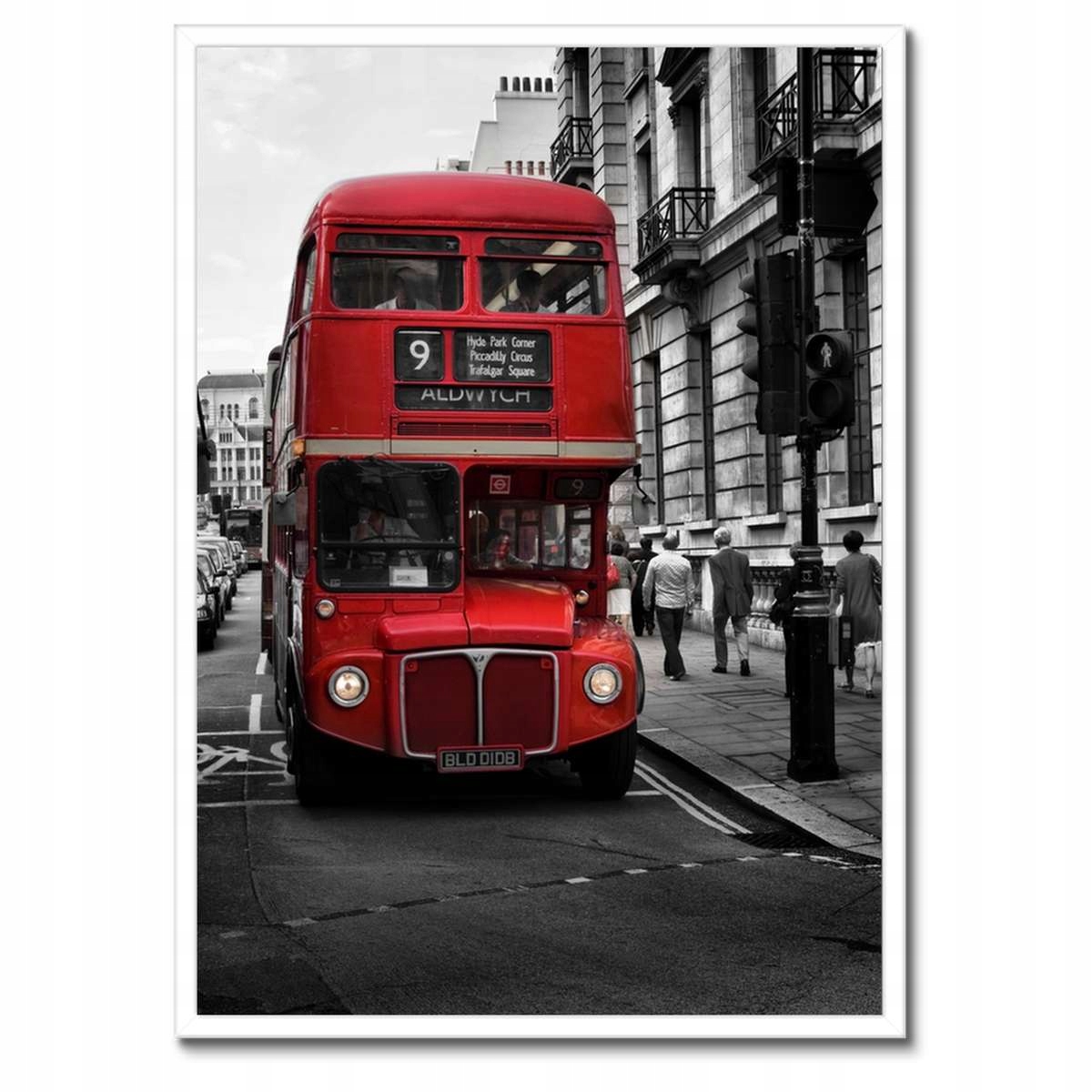 Plakáty v rámu 50x70 Patrový autobus
