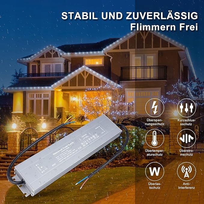 Zasilacz VARICART 12V 150W IP67 hermetyczny wodoodporny EAN (GTIN) 5060869021108