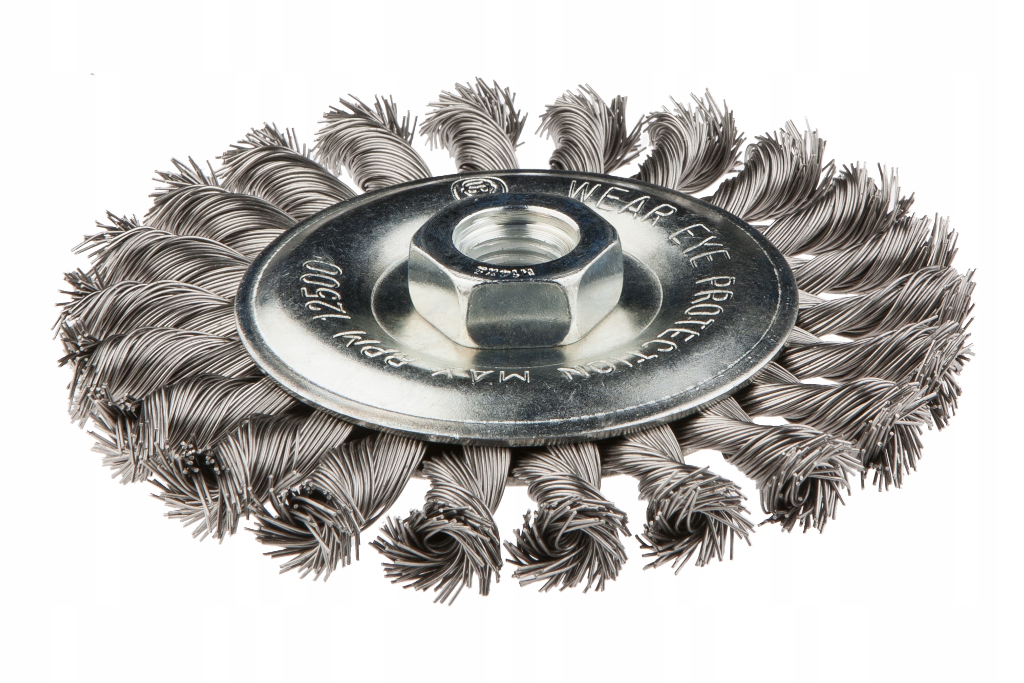 

Szczotka druciana tarcowa 125mm M14, Inox Graphite