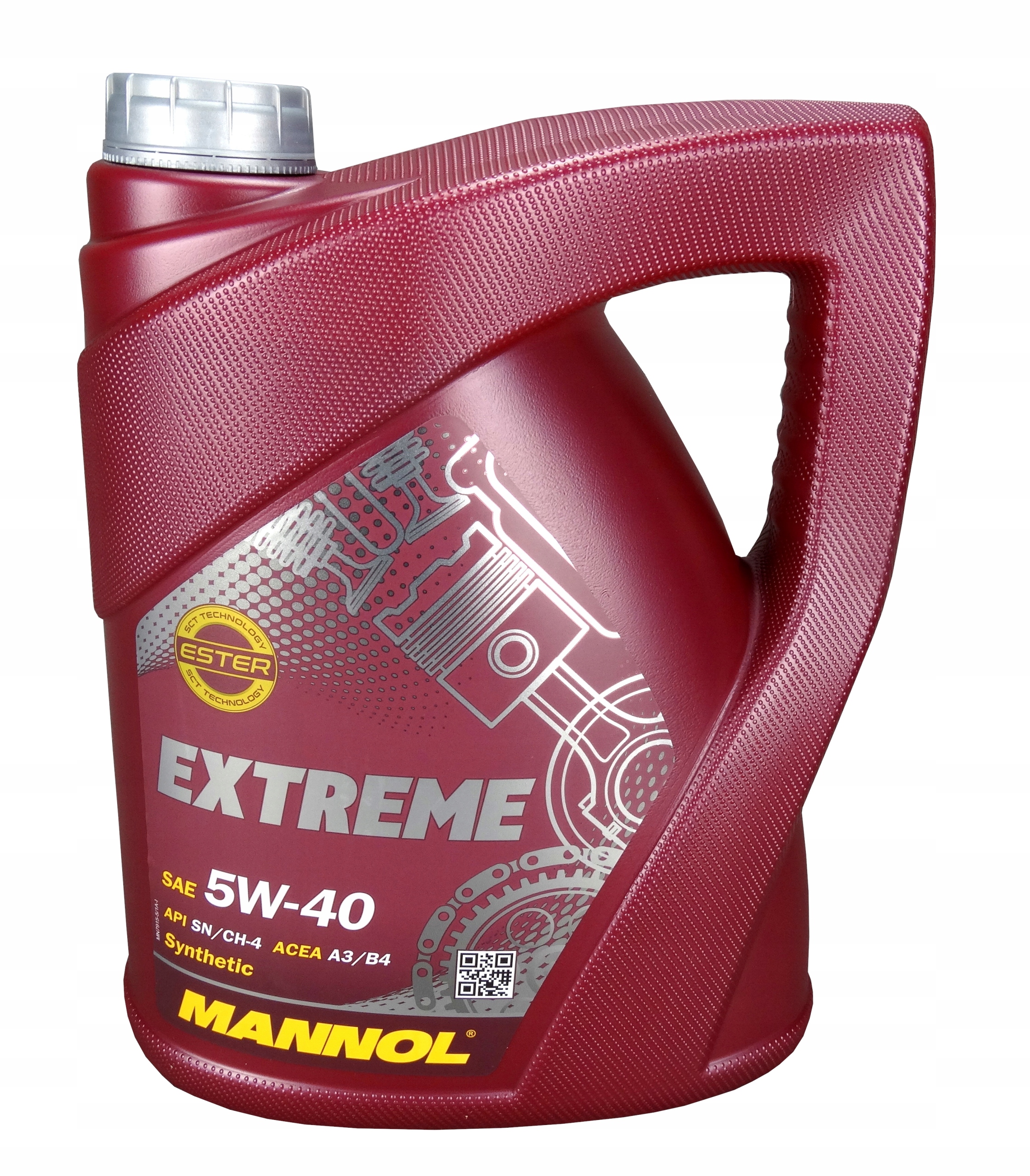 

Olej Silnikowy Syntetyczny Mannol 5W40 Extreme 5L