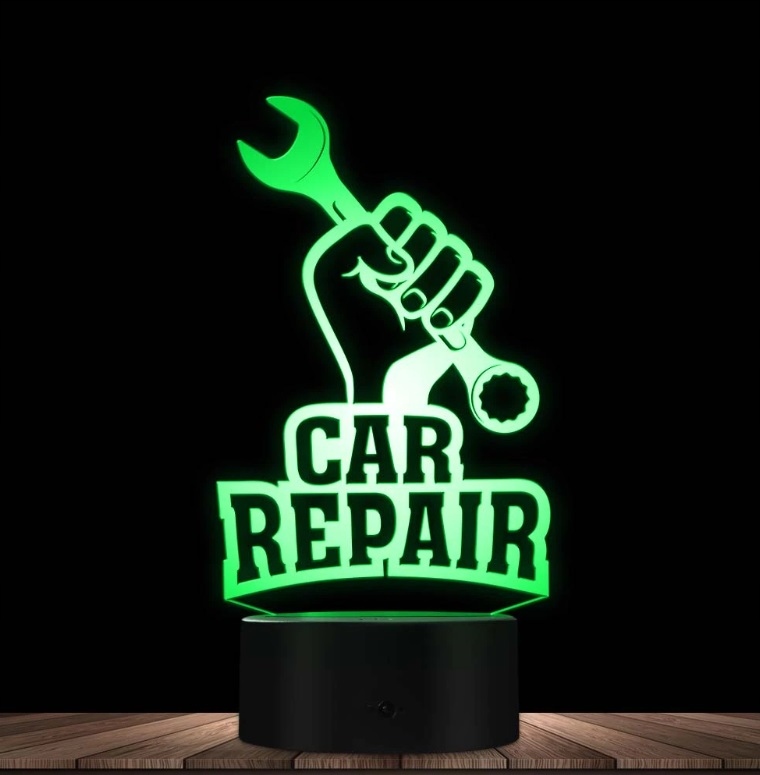 Lampka na biurko Warsztat Samochodowy LED PLEXIDO Marka Plexido