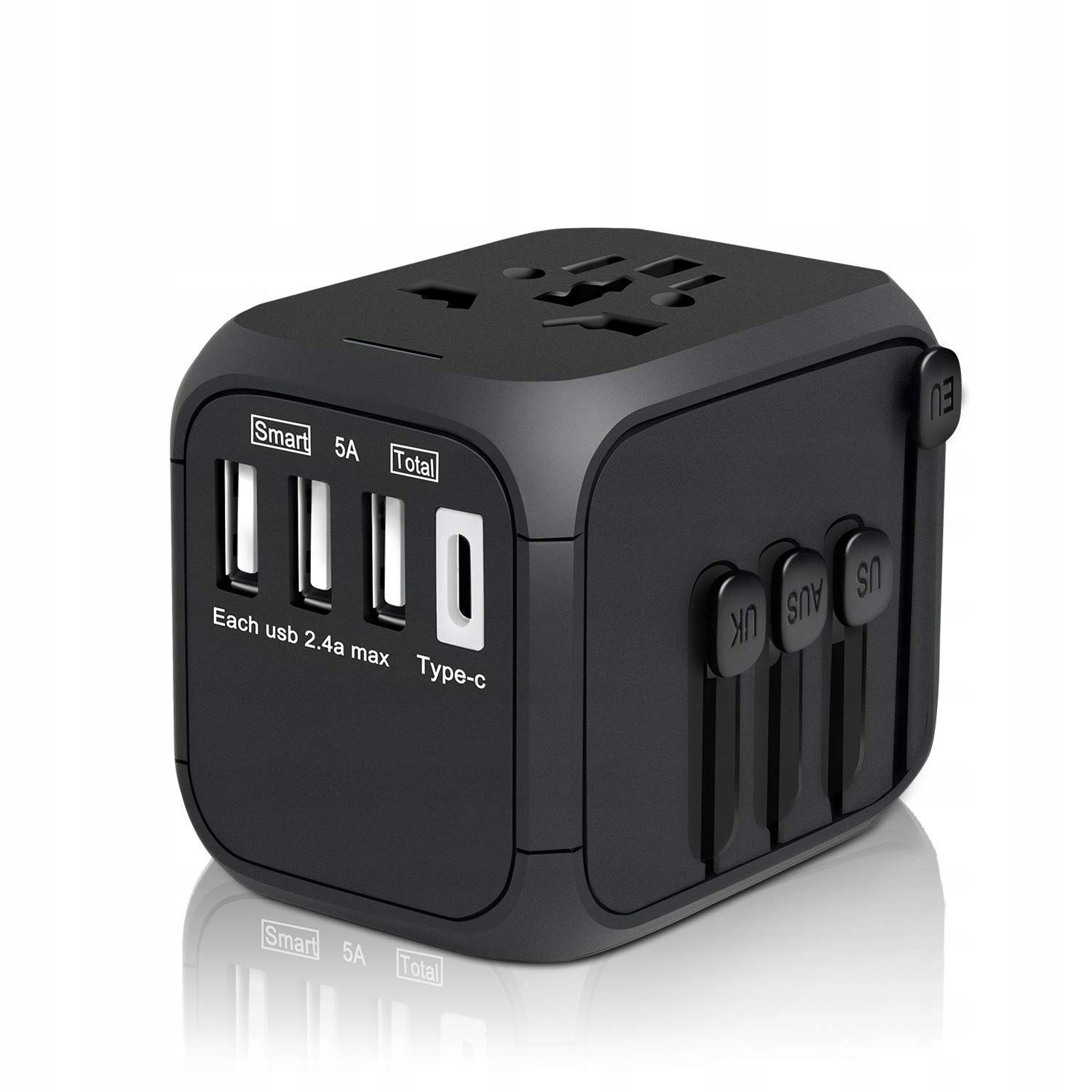 Nabíječka, Mezinárodní Adaptér Usb Eu Us Aus Uk