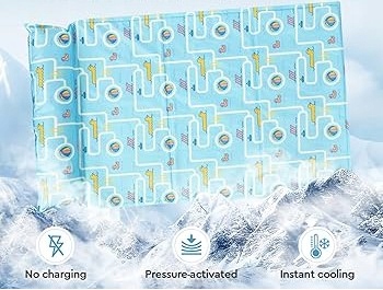 Levně Chladící podložka pro zvířata Mora Pets bolster 65x115 XXL