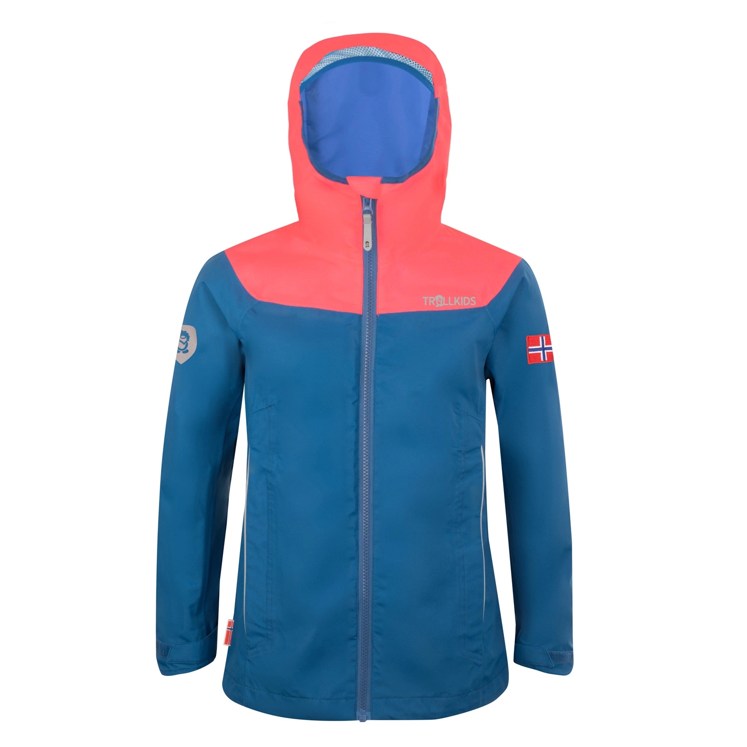 Kurtka przeciwdeszczowa dziecięca Trollkids Girls Bergen Jacket midnight