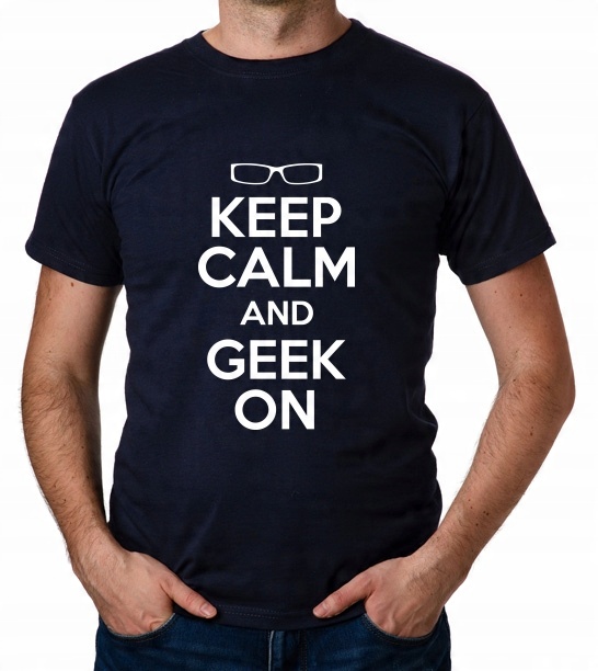 

koszulka Keep Calm And Geek On