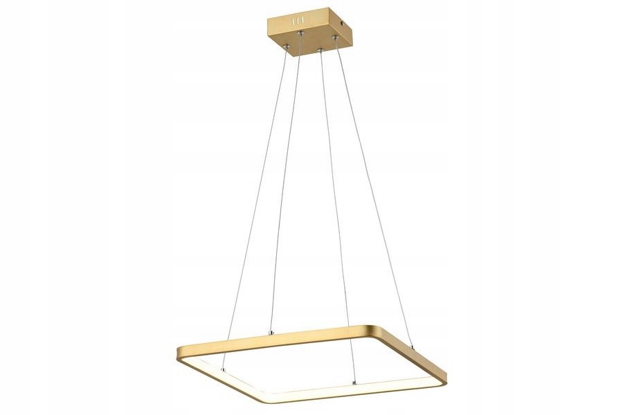Moderní ozdobná lampa čtverec 40 cm Led Anaya 24 W