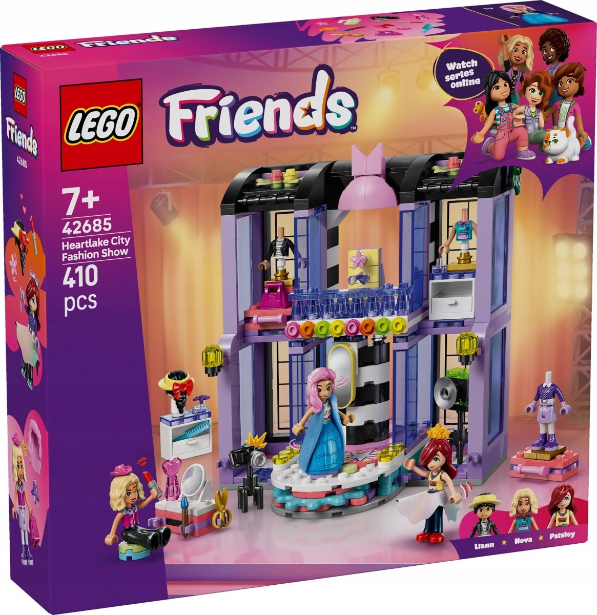 Lego stavebnice Friends 42685 Módní přehlídka ve městě Heartlake