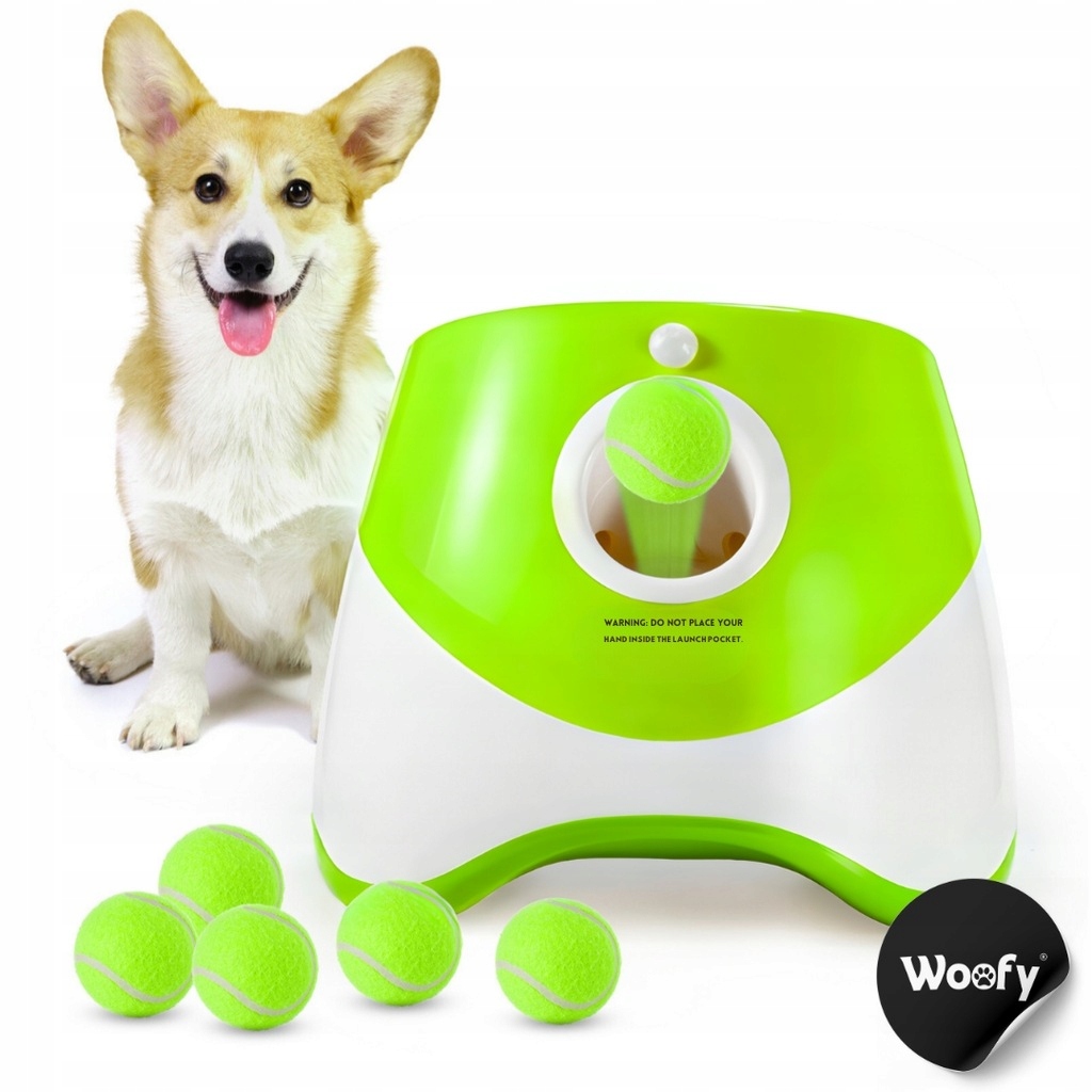 Levně Automatický Vrhač Míčků Pro Psy interaktivní Hračka pro aportování