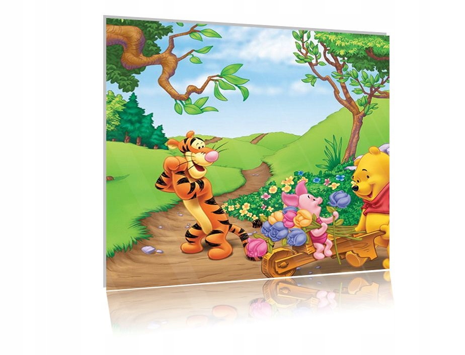 

Obraz szklany na szkle Kubuś Puchatek 05 50x50