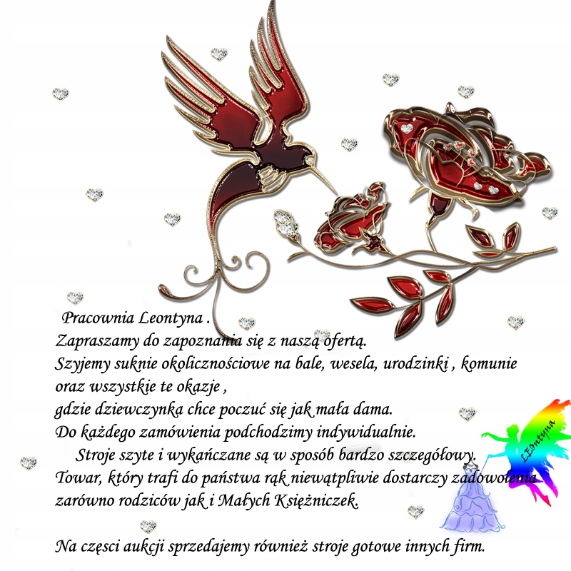 Sukienka wizytowa LUSIA sesja chrzest 86/92 Marka Inna marka