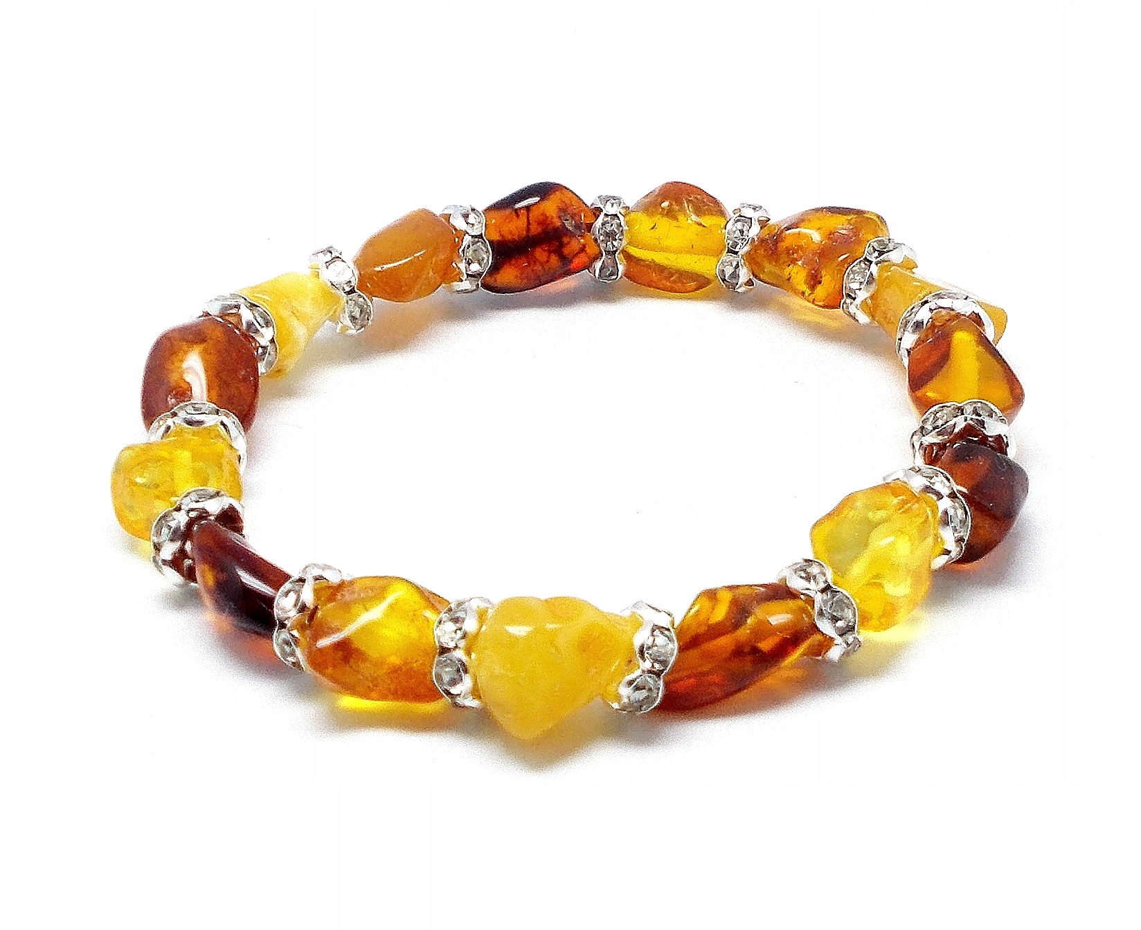 

Bransoletka Z Bursztynem Bałtyckim