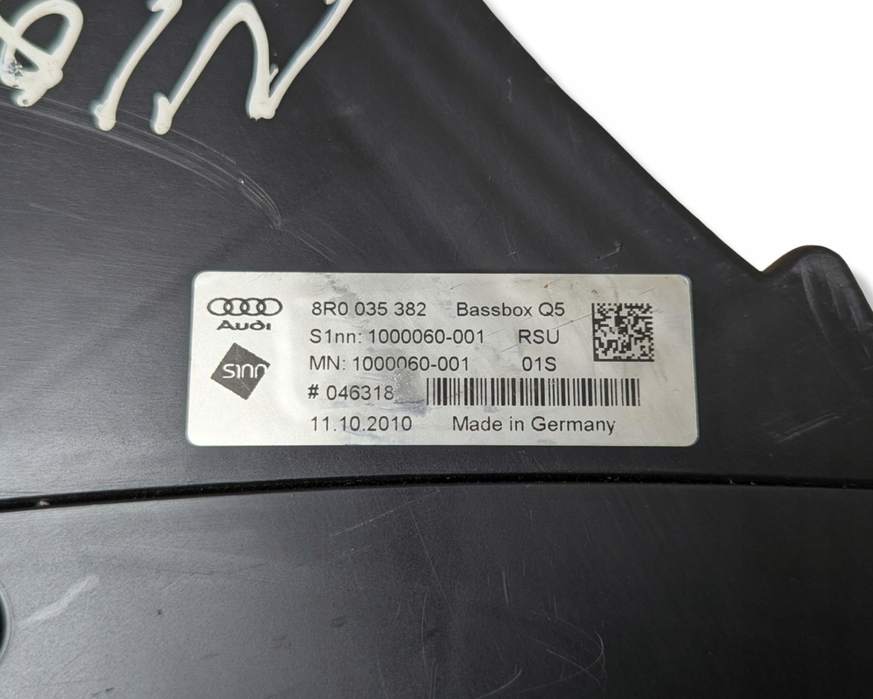 Subwoofer Audi Q5 8R 2010 8R0035382