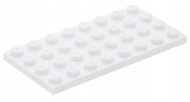 

30243N Lego 3035 303501 płytka 4x8 biały 1szt