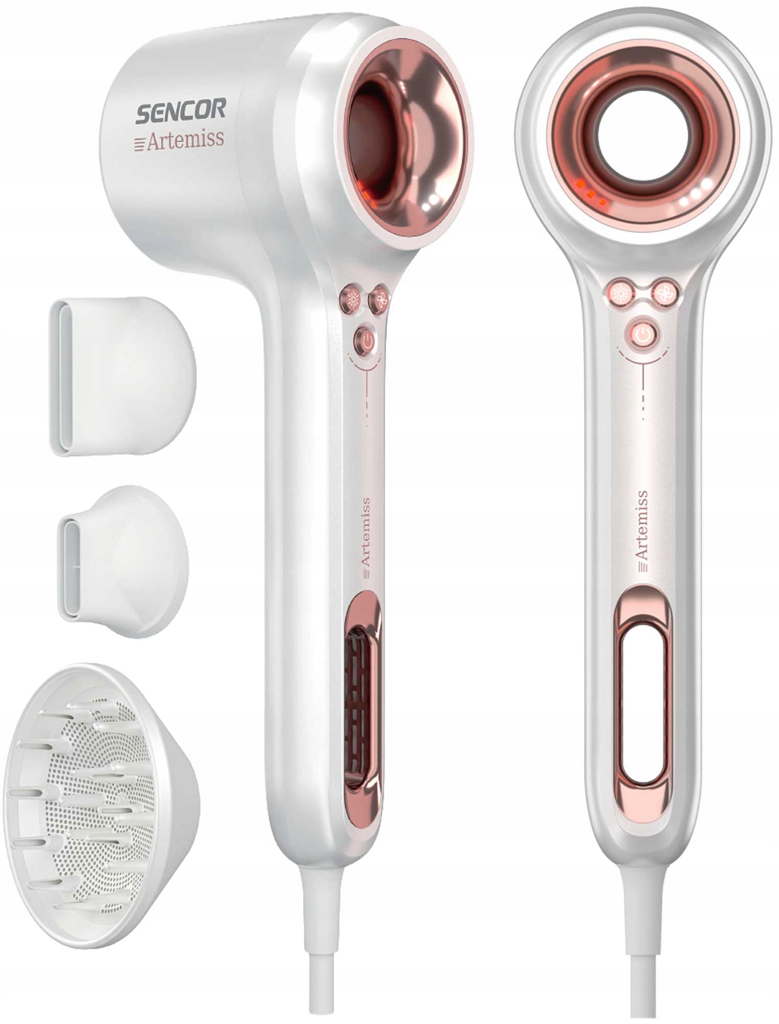Suszarka do włosów Jonizacja 1500W Mocna Sencor Shd 9150RS Artemiss