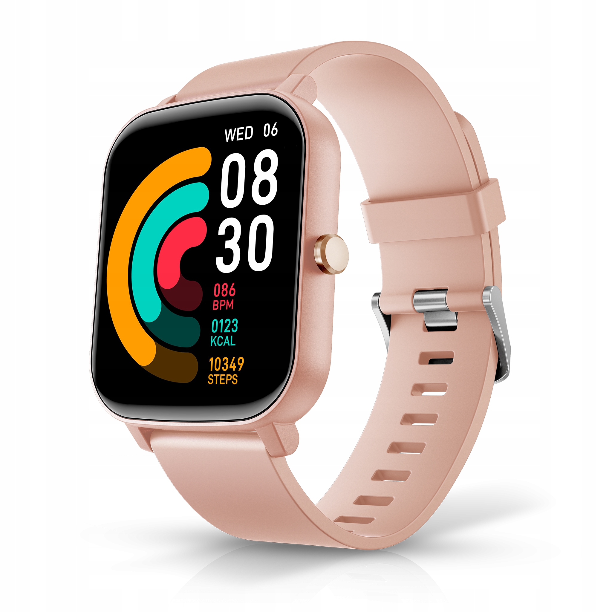 Smartwatch Niceboy Watch 5 Lite Peach Ips 1,8" IP68 260 mAh Bt 5.4 Różowy