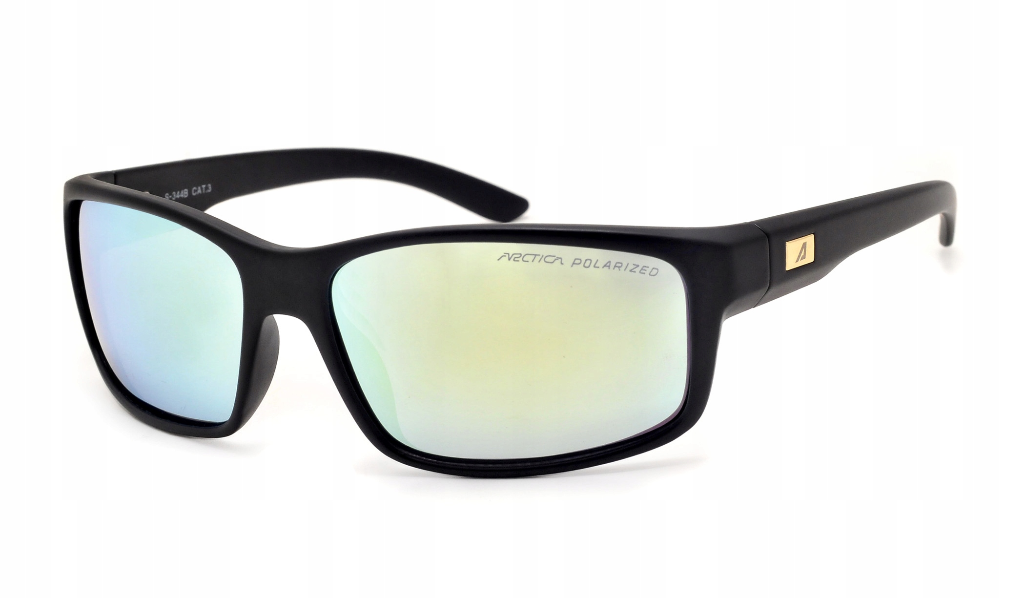Okulary Polaryzacyjne Z Powłoką Lustrzaną Matowa Oprawka Arctica S-344B