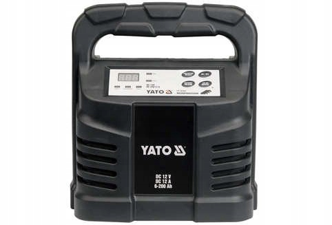 

Yato Prostownik 12V 12A 6-200Ah Impulsowy YT-8302