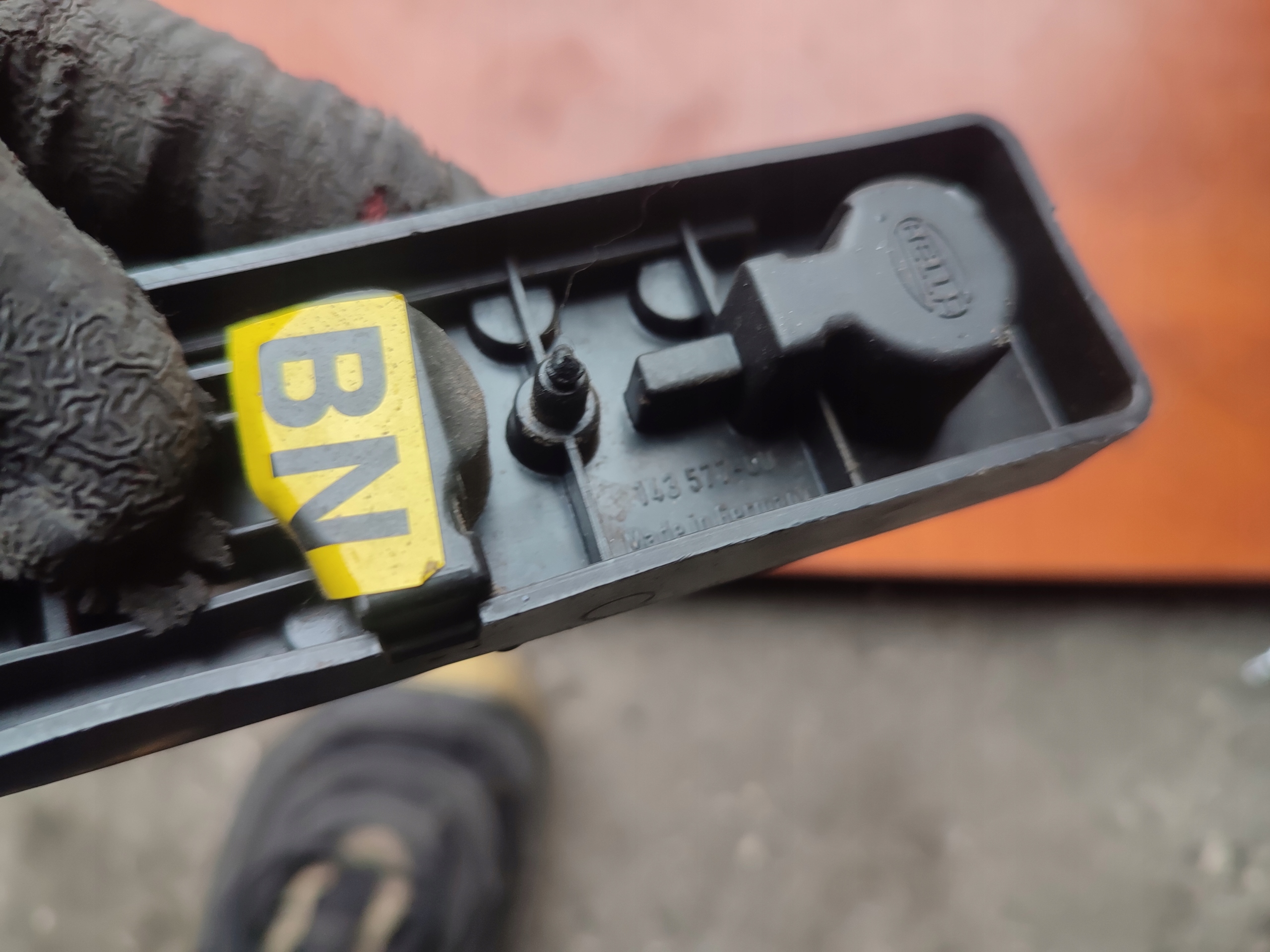 light housing rear part Opel Omega B 143577-00