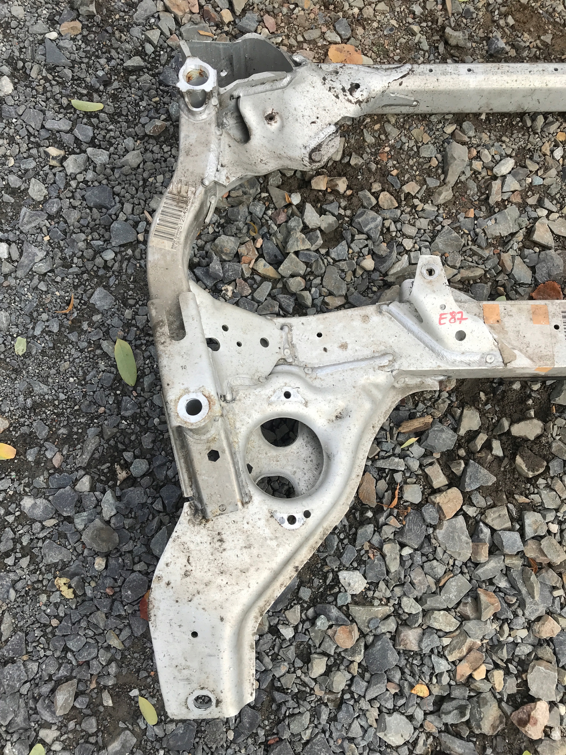 subframe axle beam front BMW 1 E87