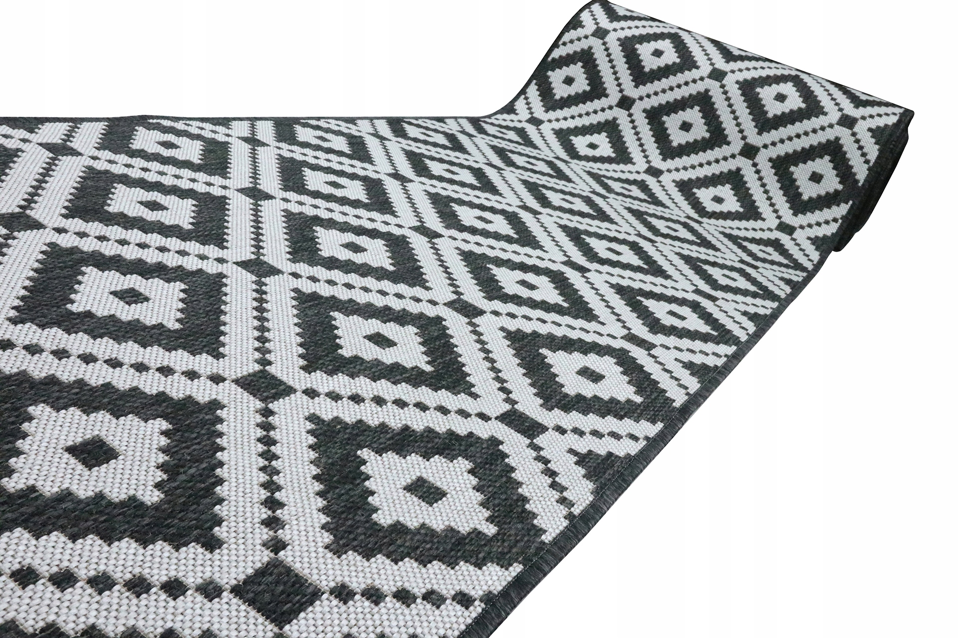 CHODNIK SZNURKOWY 120 cm NATURA SISAL RUTA ROMBY Kod producenta 100