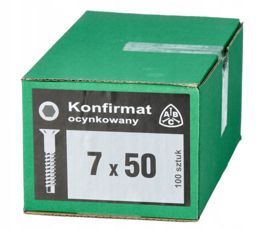 KONFIRMAT 7,0X50 (100szt.) SPAX