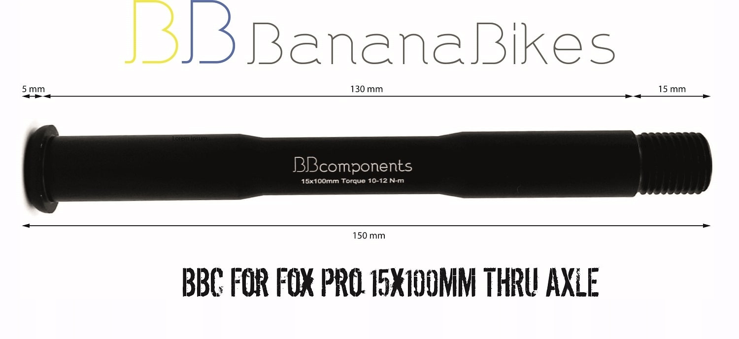 

Oś Fox Pro Qr 15*100MM Thru Axle