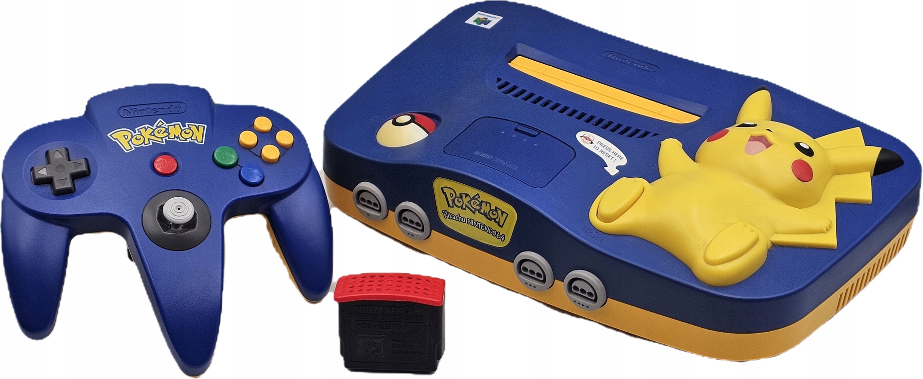 Nintendo 64 Pokemon Pikachu Edition