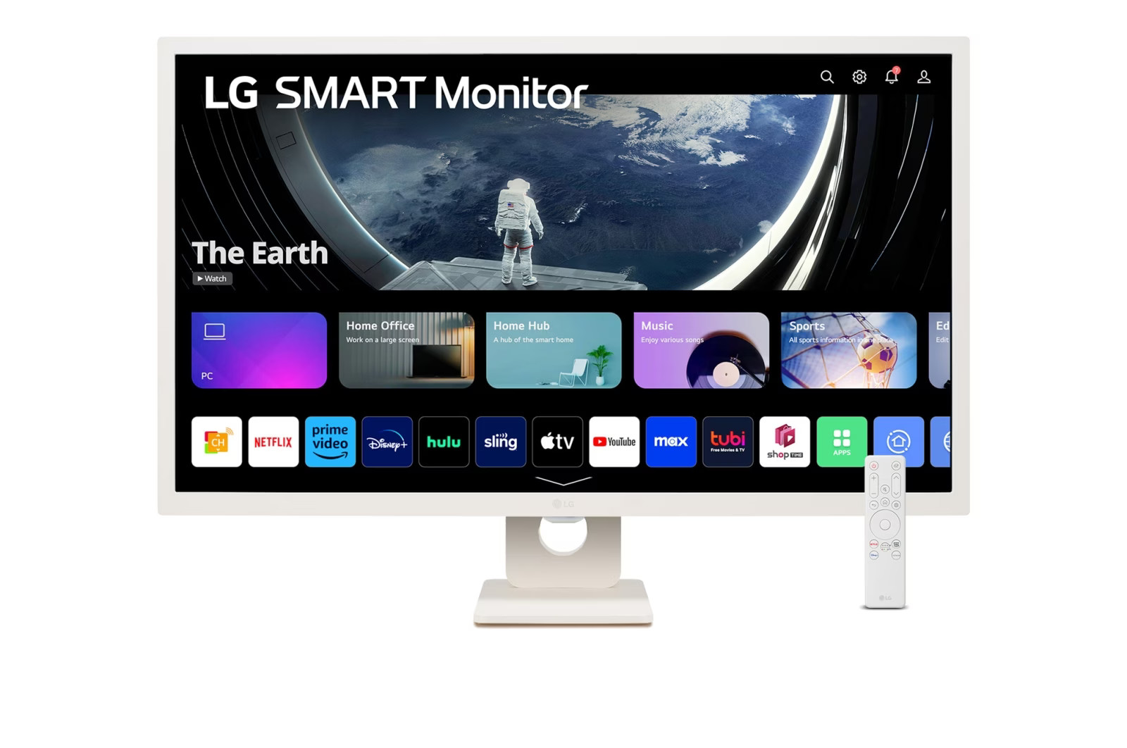 Lg/ 32SR50F-W/ 32"/ Ips/ Fhd/ 60Hz/ 8ms/ White/ 2R 32SR50F-W.AEU