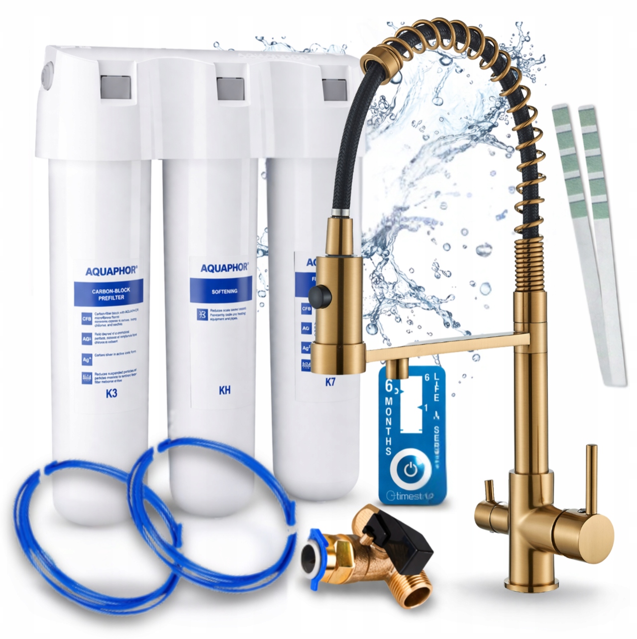 Poddřezový Filtr Na Vodu Aquaphor Křišťál H A Stojanový Kuchyňský Kohout