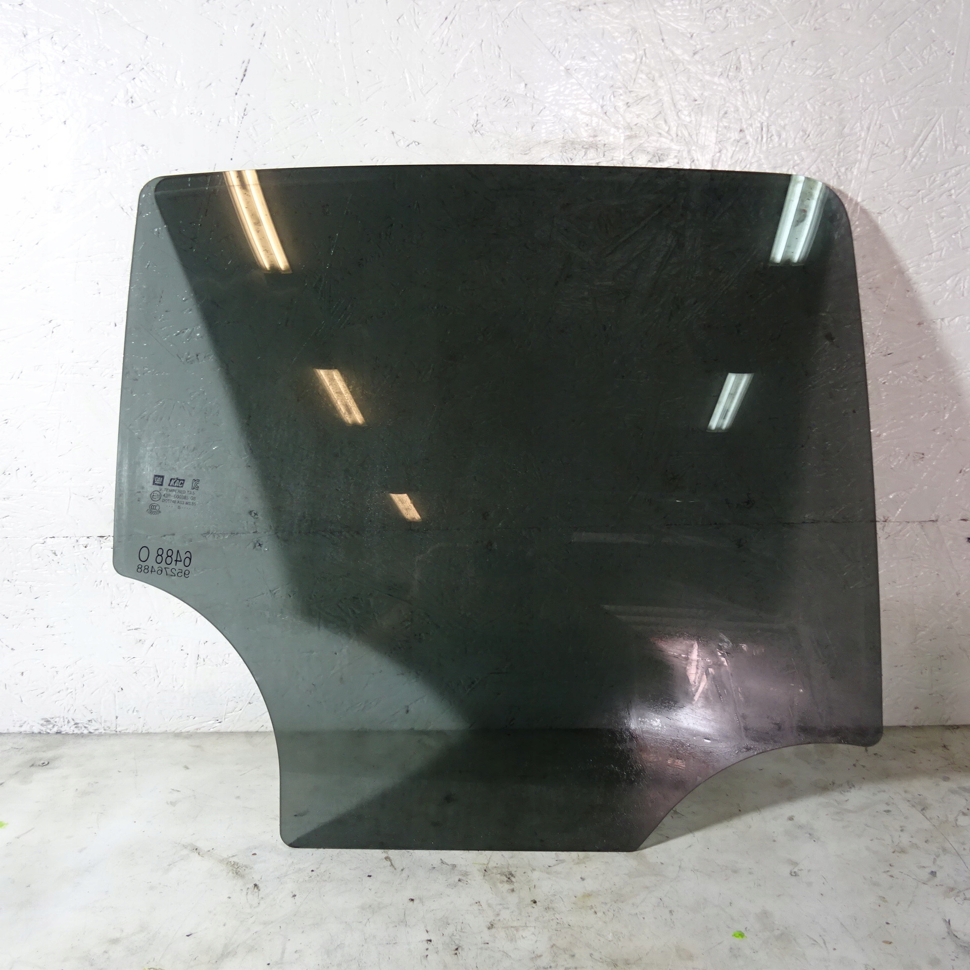 OPEL MOKKA window door rear part right