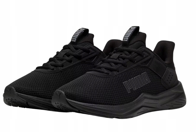 Puma 311095 02 Ftr Wave pánské černé sportovní boty síťovina 42,5