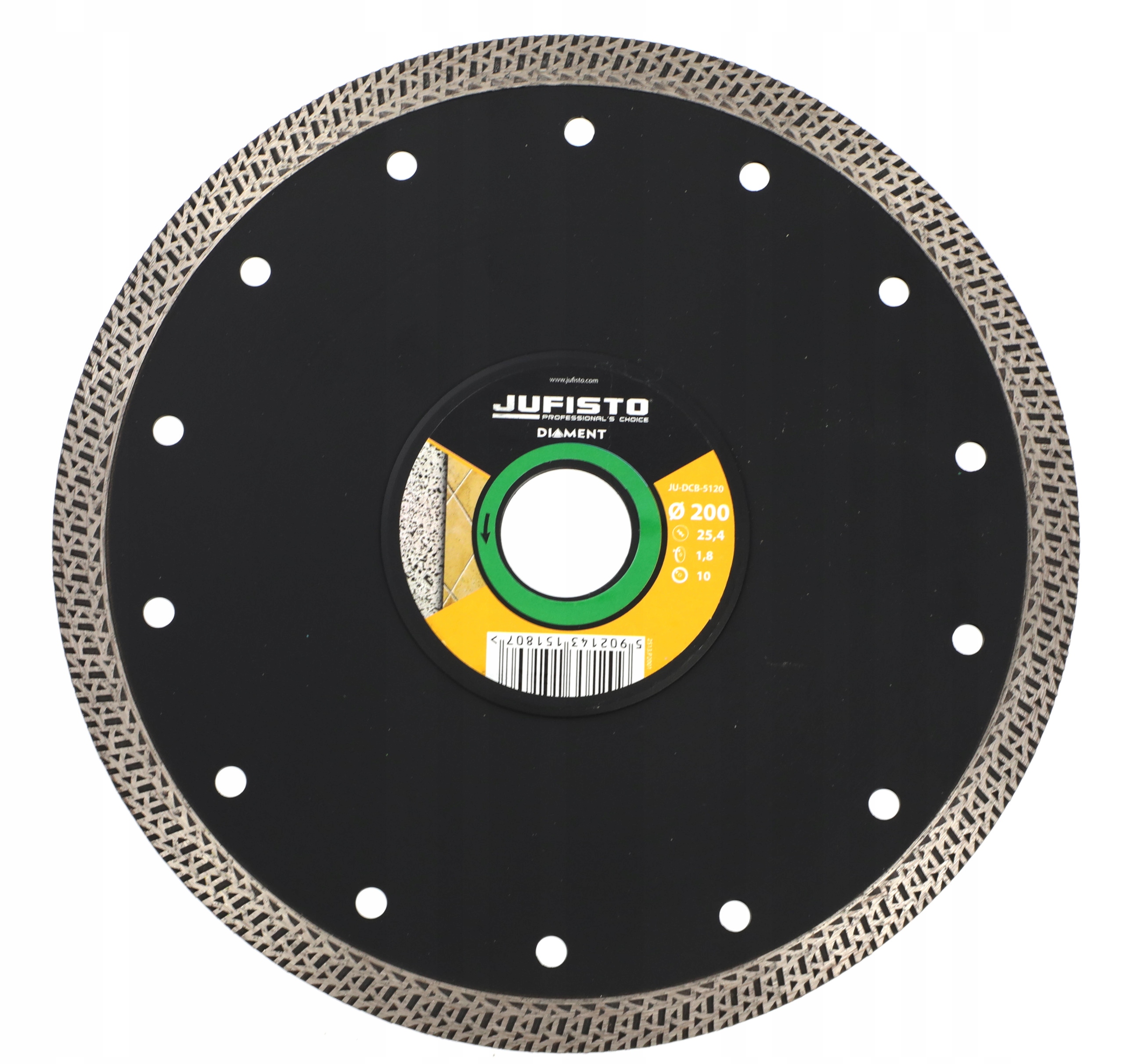 АЛМАЗНИЙ ДИСК 200 X 25.4