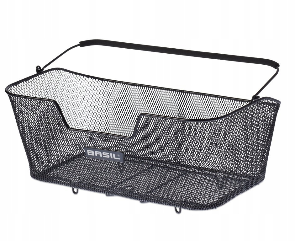 Kosz rowerowy tylny Basil czarny B474