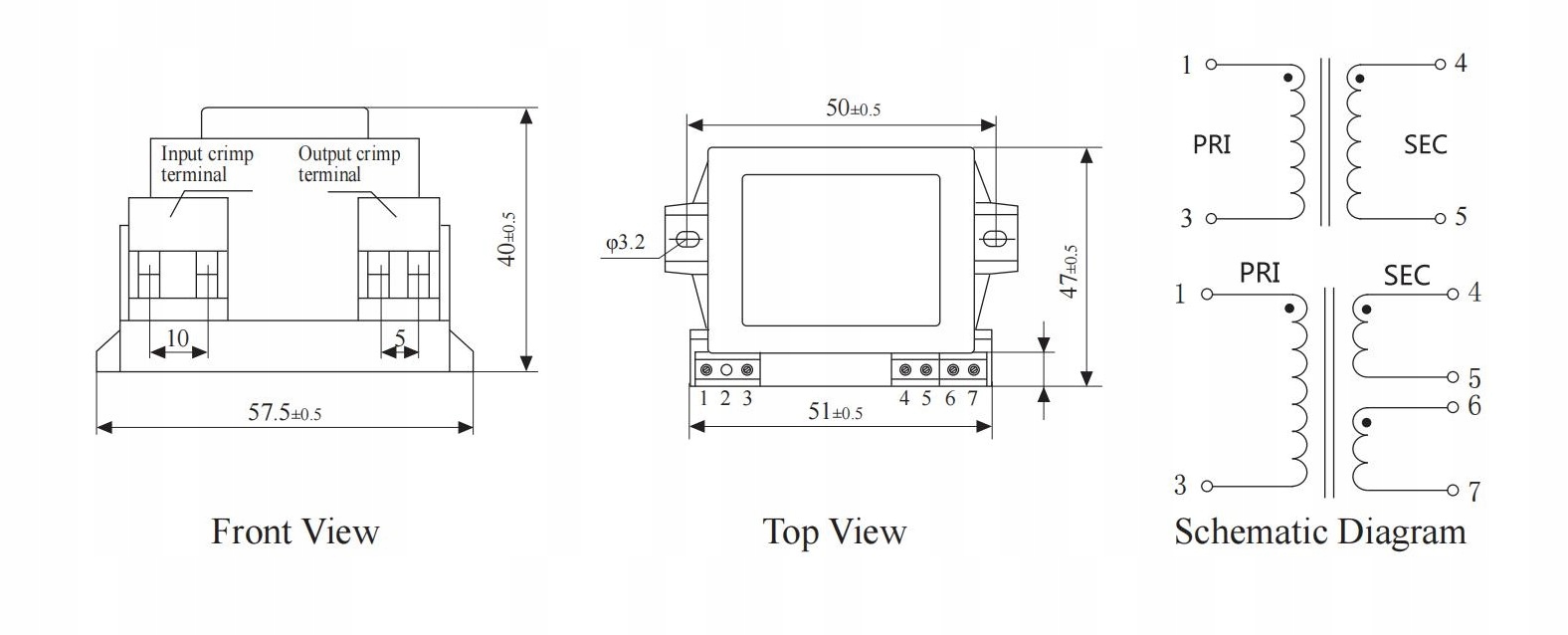 TE4117-5VA-230V/12V*2 Transformator EAN (GTIN) 8706433170120