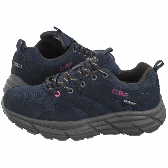 Trekkingové boty Cmp Kamsel Low Wmn Hiking Shoes Antracite Granátové