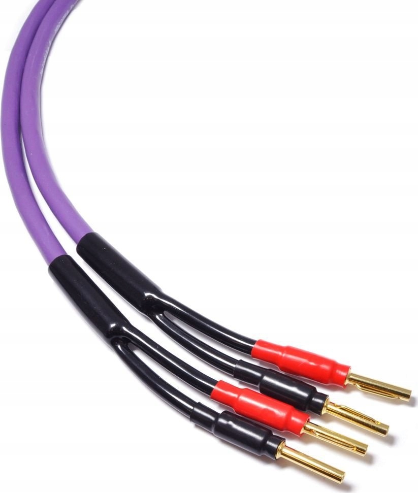 Kabel Melodika Banan x2 Banan x2 3m fioletowy