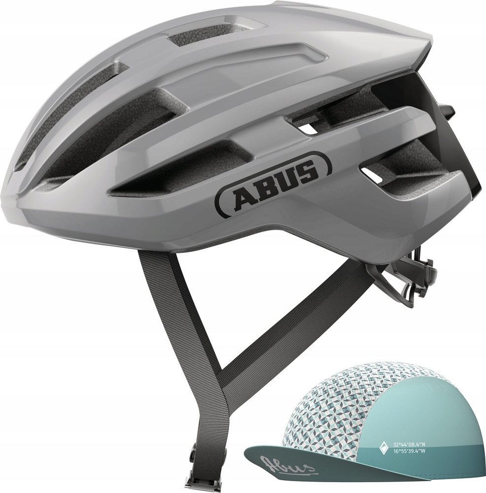 Přilba Abus PowerDome Ace race grey M