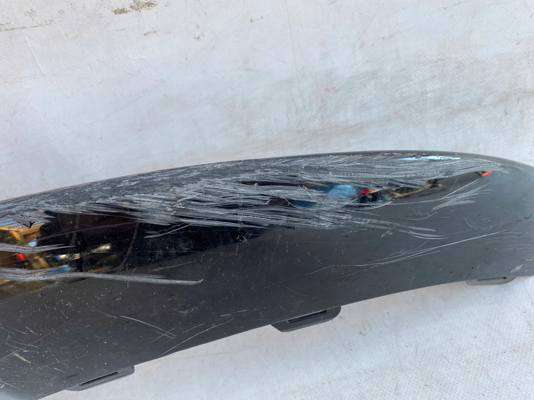 MERCEDES GLE GLS W292 AMG left moulding CHROM bumper front