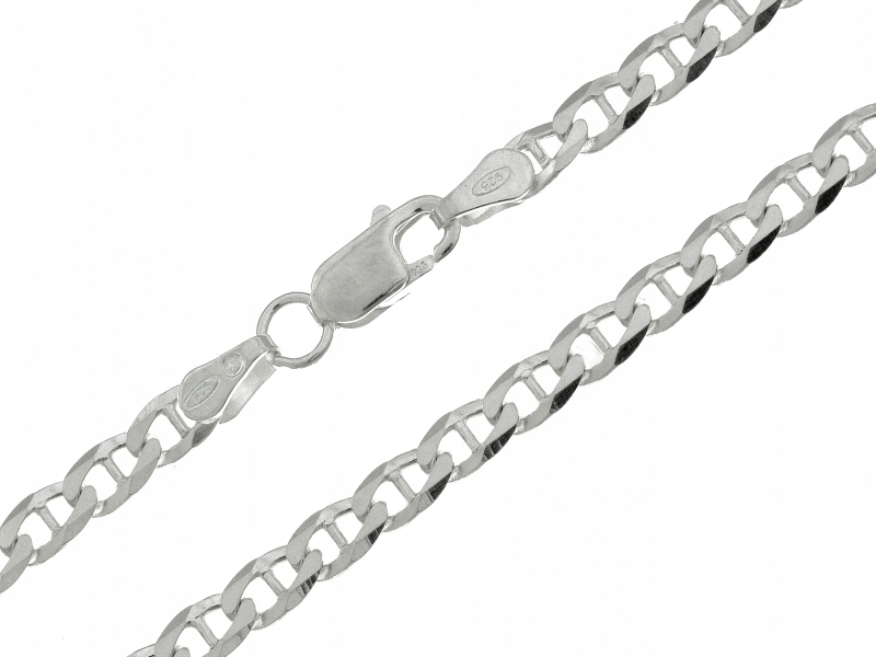 Pánský stříbrný řetízek 925 g široký, efektní, elegantní design r60