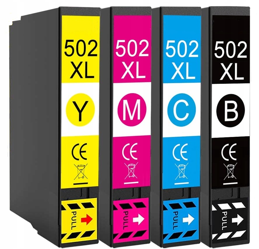 

4x Tusz Do Epson 502 XL XP-5100 XP-5150 XP-5155