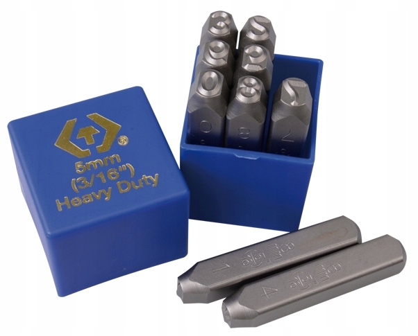 King Tony Numeratory 5MM (0 9) 8 x 8mm 11409SQ05